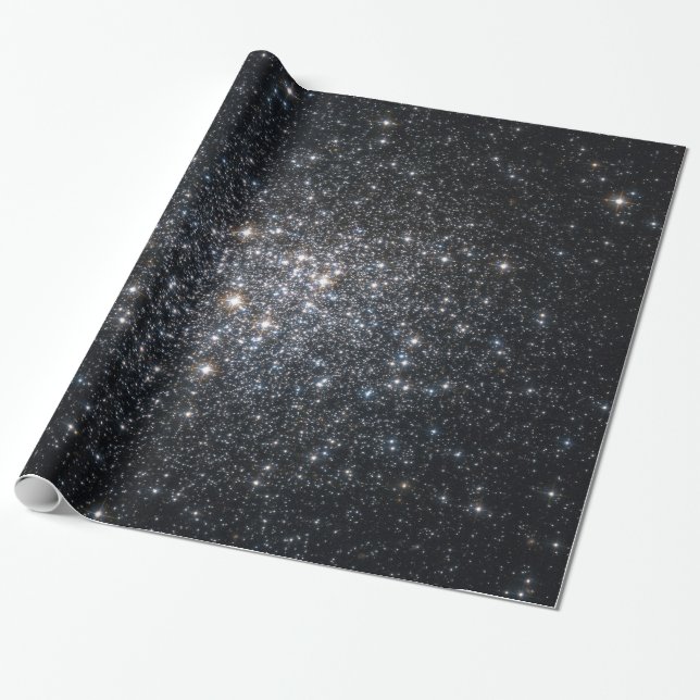 Star Cluster Starry Sky NASA Space Wrapping Paper (Unrolled)