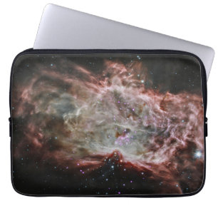 Star Clusters In The Center Of The Flame Nebula. Laptop Sleeve