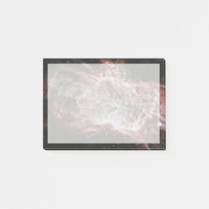 Star Clusters In The Center Of The Flame Nebula. Post-it Notes