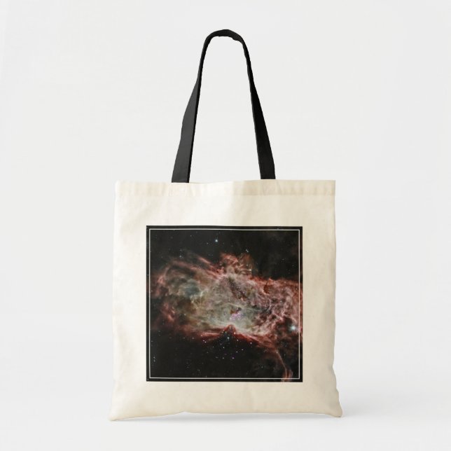 Star Clusters In The Centre Of The Flame Nebula. Tote Bag (Front)