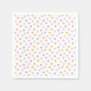 Star Confetti (Pastel) Napkin