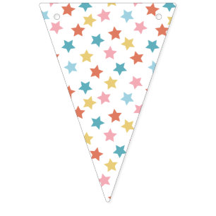 Star Confetti (Retro) Bunting Flags