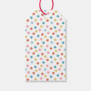 Star Confetti (Retro) Gift Tags