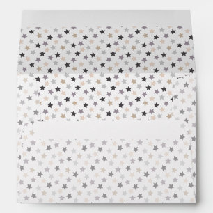 Star Confetti (Warm Neutrals) Envelope
