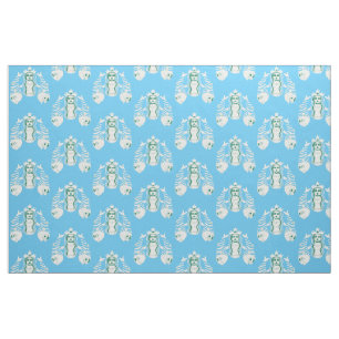 Star-Crown Queen Mermaid Thunder_Cove  Fabric