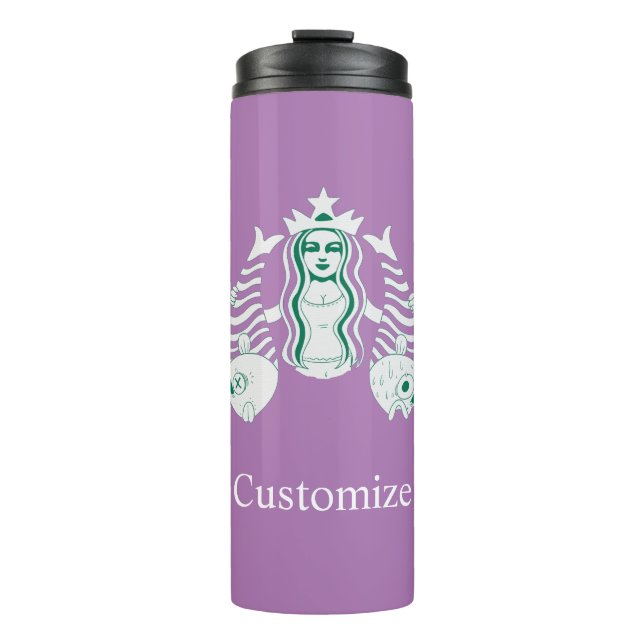 Star-Crown Queen Mermaid Thunder_Cove Thermal Tumbler (Front)