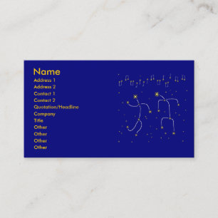 Star Dance Business Card