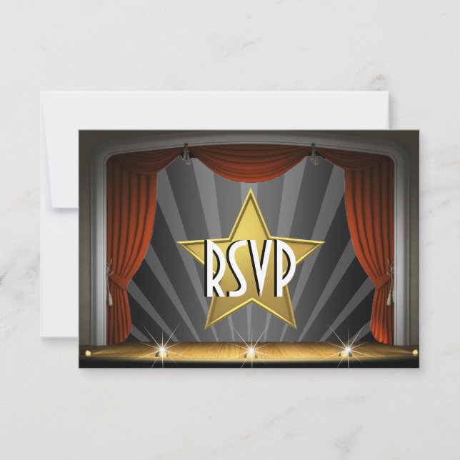 Star de cinéma RSVP (Devant)