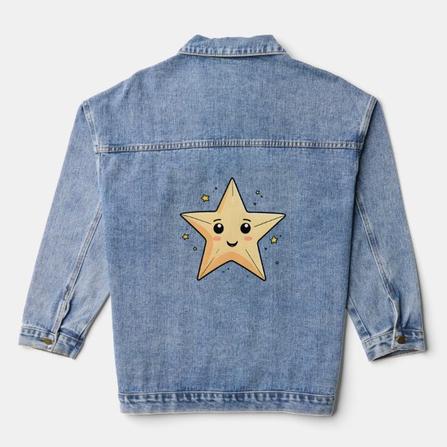 Star denim jacket (Back)