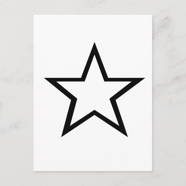 Star design! postcard (Front)
