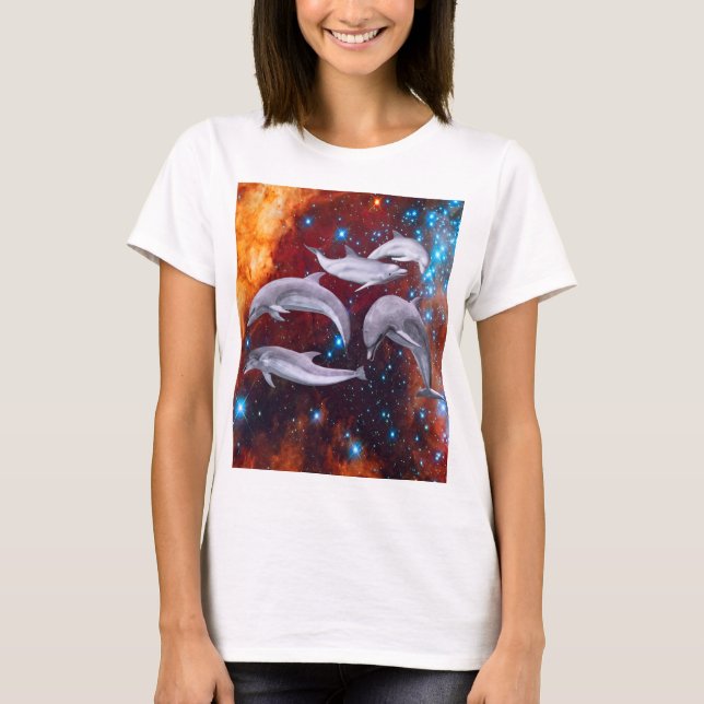 Star Dolphins T-Shirt  (Front)