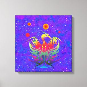 Star Dragon Canvas Print