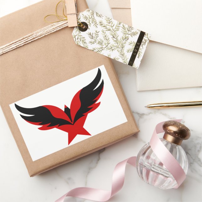 Star Eagle Bird for Achievement and Freedom Sticker (Gifting)