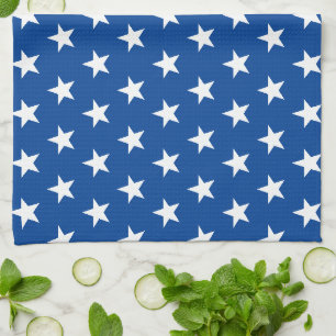 Star Editable Background Color Kitchen Towels