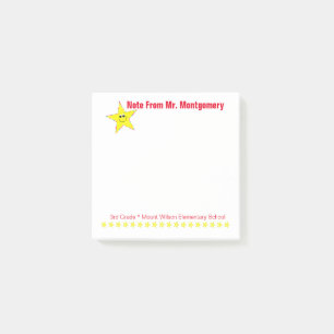 Star Elementary School Teacher Notes