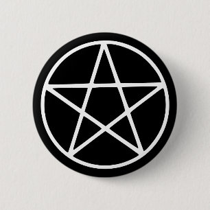 Star - Emo - Goth - Button