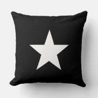 Star - Emo - Goth - Throw Pillow
