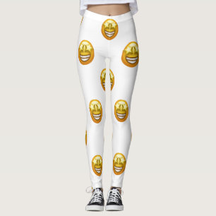 star eyes emoji leggings