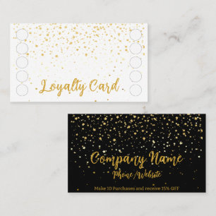 Star Fall Loyalty Card
