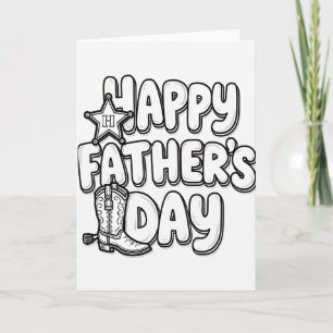 Star Fathers Day Card