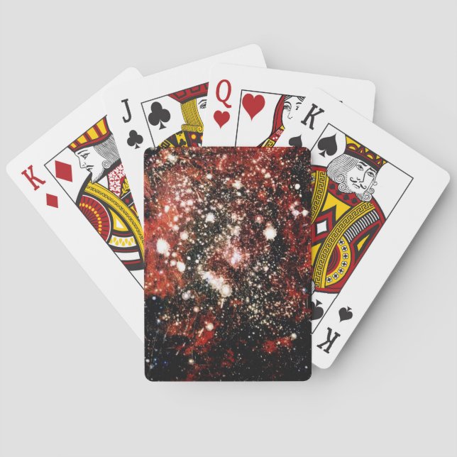 Star Field 1 Playing Cards (Back)