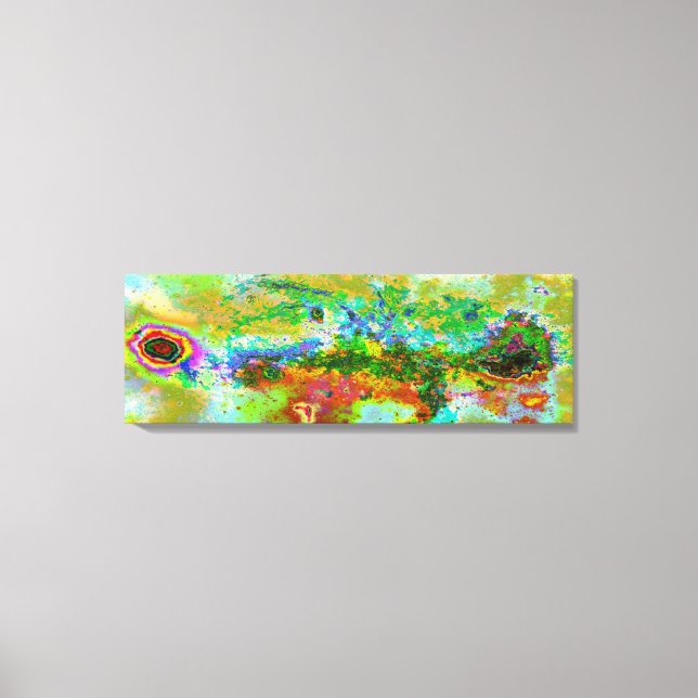 "Star Field" 36" x 12", 1,5 impression de toile (Recto)