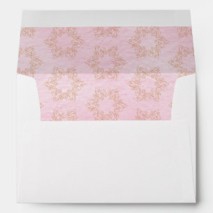 Star Filigree Bat Mitzvah Envelopes