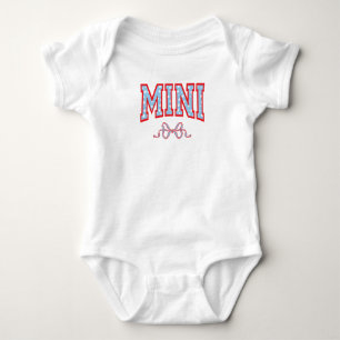 Star-Filled Mini   Coquette University  Baby Bodysuit