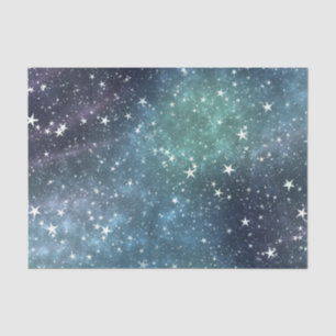 Star Filled Sky Decoupage Tissue Paper