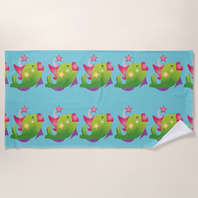 "Star" Fish Beach Towel (Front)