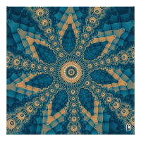 Star flower fractal