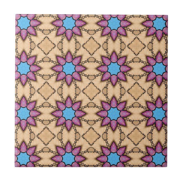 Star Flower Power Tile (Front)
