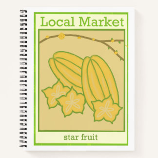 Star fruit notebook