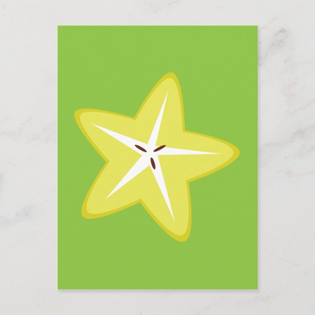 Star Fruit Postcard (Front)