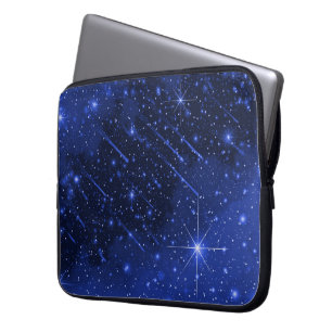 Star Galaxy On Blue Laptop Sleeve