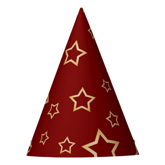 star, galaxy, shine, solar system, space, astronom party hat (Front)