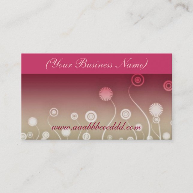 Star Garden Business Card (Front)