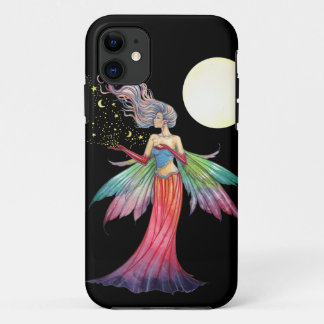 Star Gatherer Colourful Fairy Fantasy iPhone 11 Case