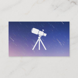 Star Gazer   Telescope Business Card
