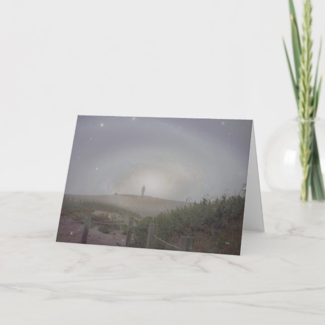 Star-Gazing Wanderer  - Looking Beyond Card (Front)