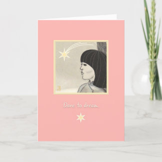 Star Girl Dare to Dream 2 Encouragement Card