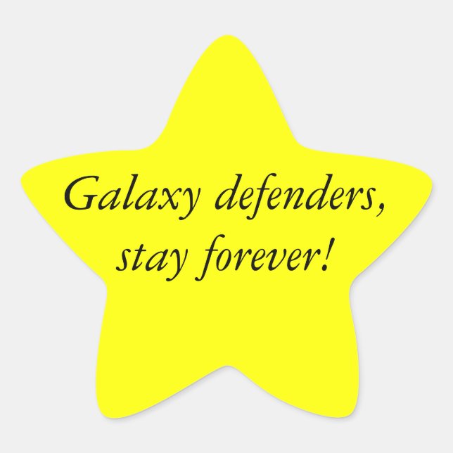 Star Girl - McFly Sticker (Front)