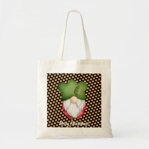 Star Gnome Customize Colour and Text Tote Bag