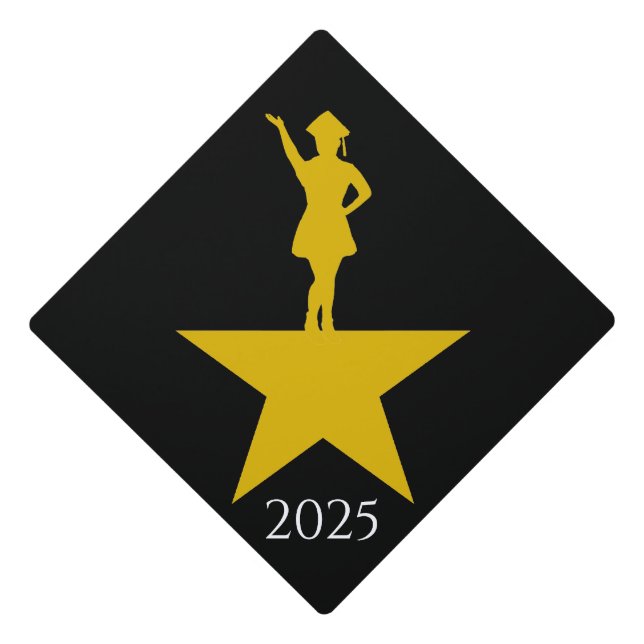 Star grad cap (dress) (Front)