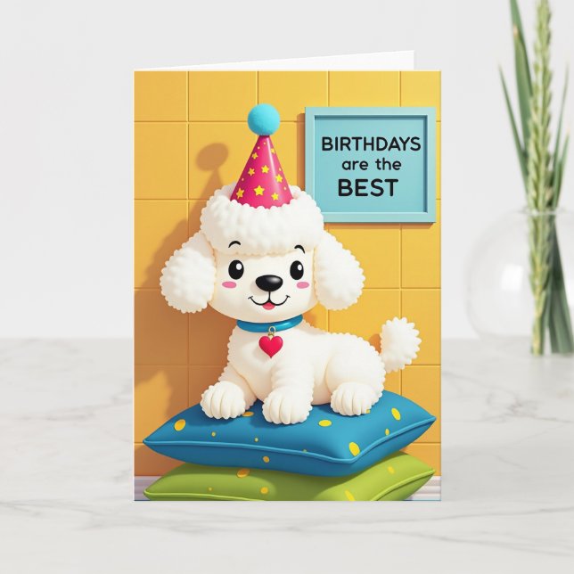 Star Hat Birthday Card (Front)