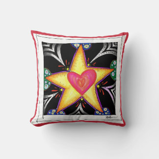 'Star Heart' Pillow