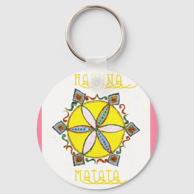 Star in the Making Hakuna Matata Keychain (Front)
