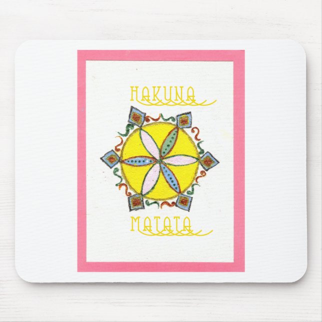 Star in the Making Hakuna Matata Mouse Pad (Front)