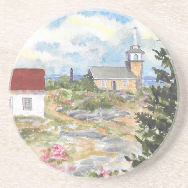 Star Island Isle of Shoals Coaster (Front)