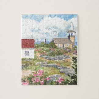 Star Island Room View A View at Isle of Shoals NH Jigsaw Puzzle